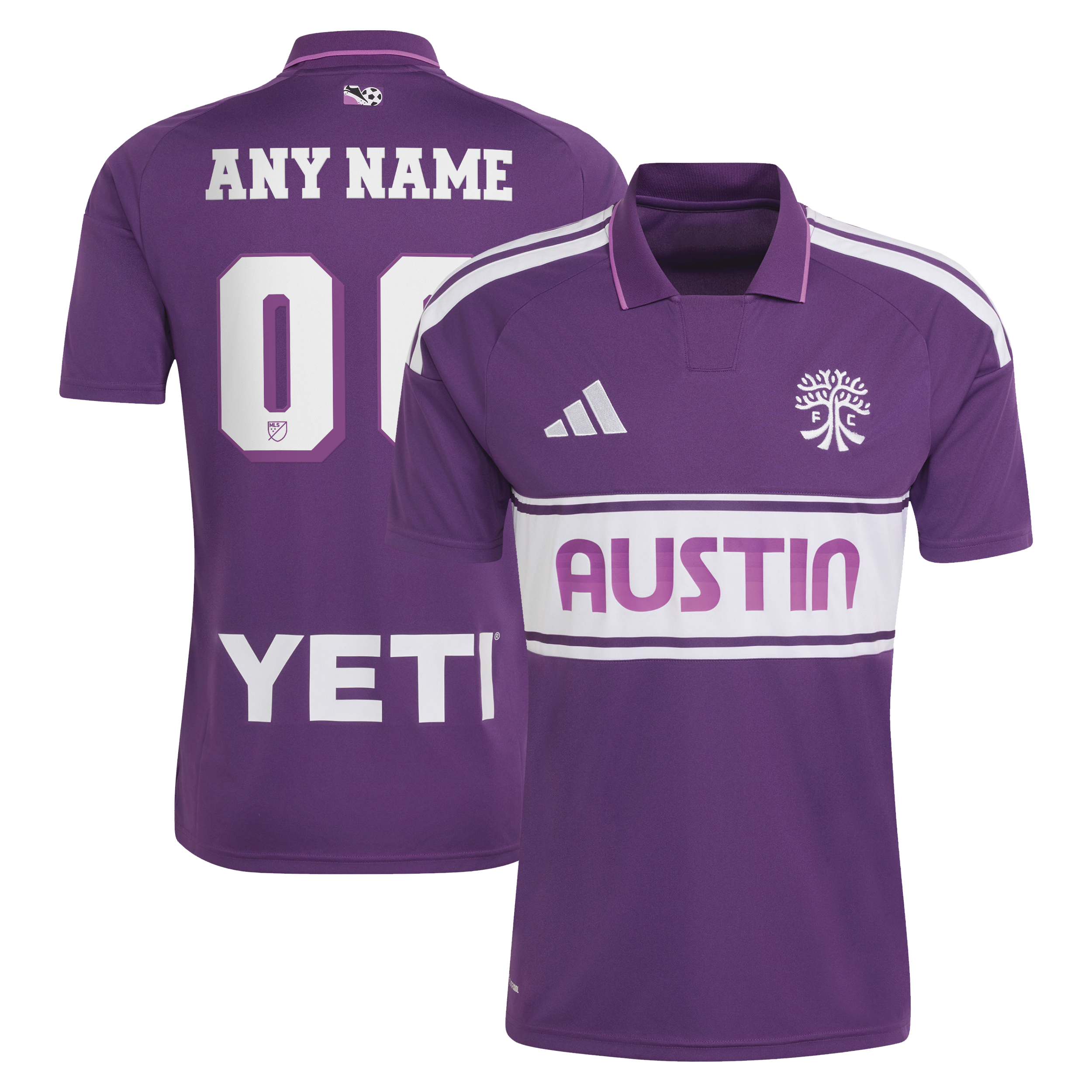 [SJH] Austin FC 2026 Archive Replica Custom Jersey - Purple