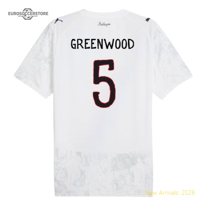 Manchester City Greenwood Luxury Shirt Jersey Top Flight Umbro Pro