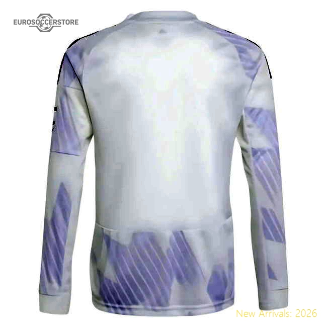 Authentic 2025-2026 Man Utd Long Sleeve Away Shirt (kids) - Premium