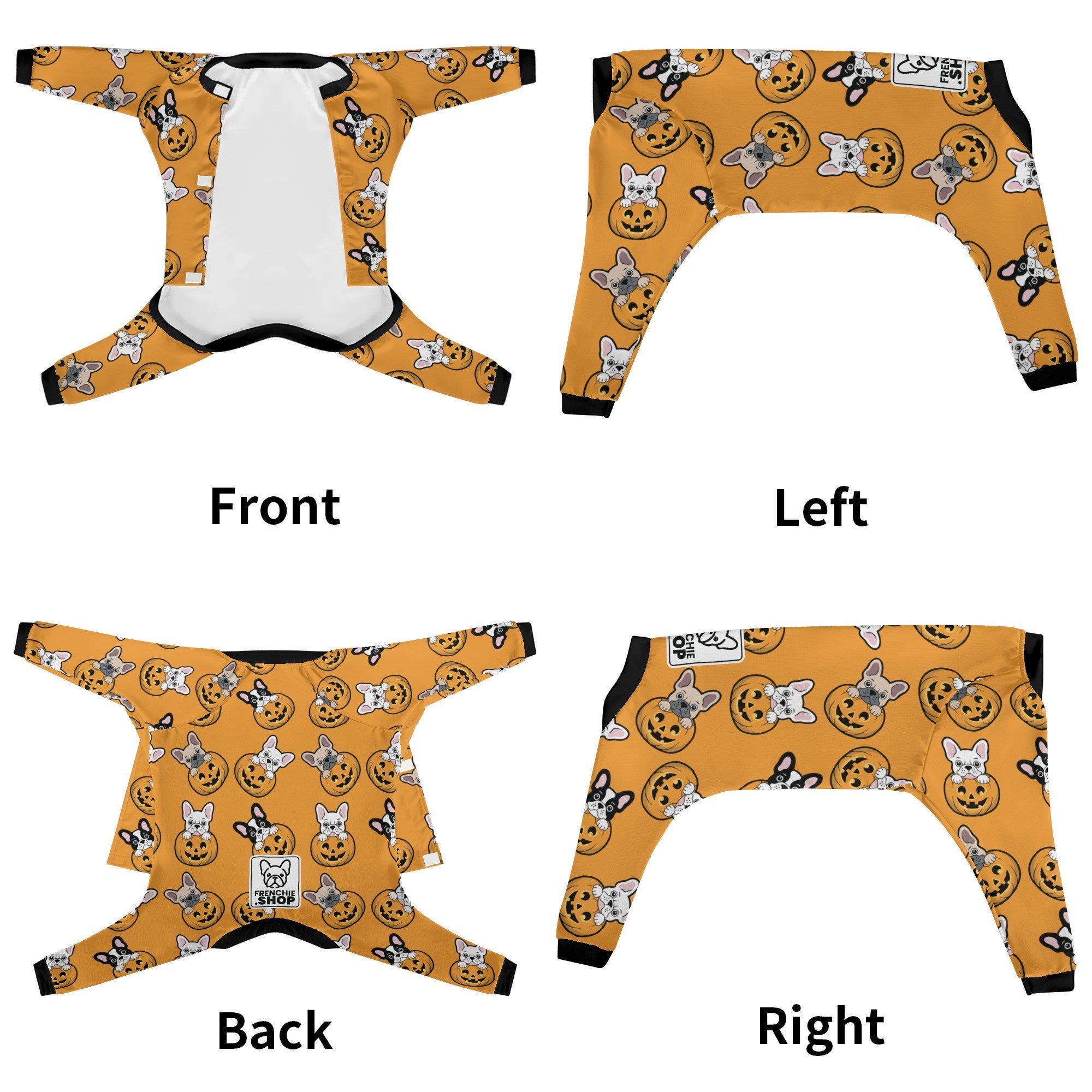 Durable Moose - Breed-specific Frenchie Pajamas Dog Supplies