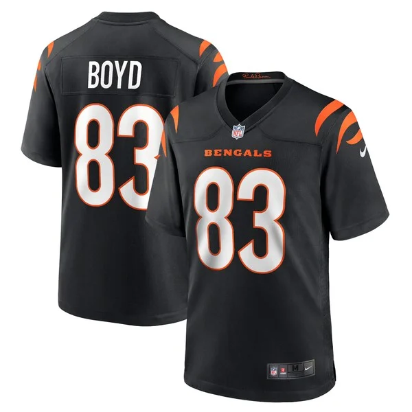None Tyler Boyd Game Jersey - Black | NFL Player Jersey | NFL Football