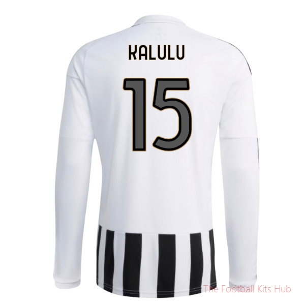 Supporters Juventus 2026-2027 Long Sleeve Home Shirt (Kalulu 15)