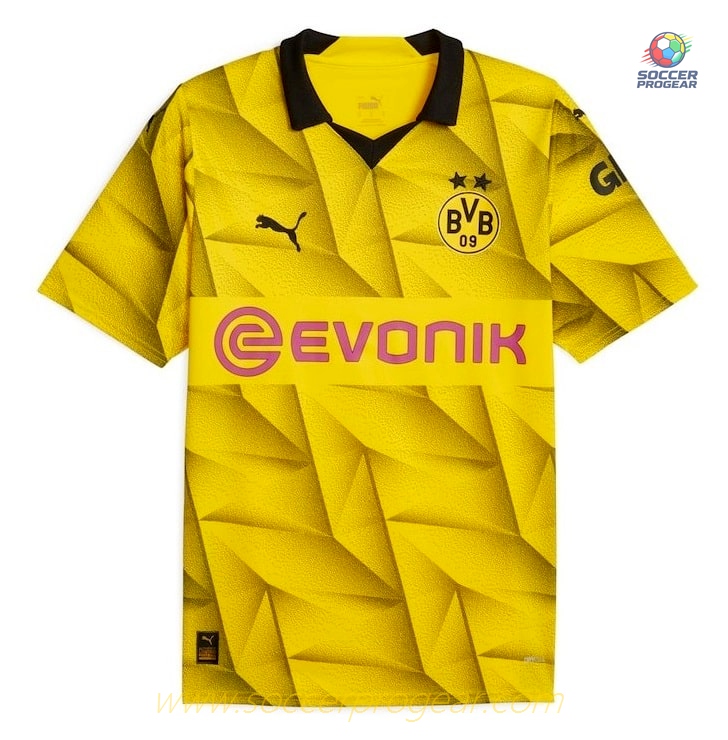 BVB Dortmund LdC Youth Soccer Uniform Football Shirt 2023 2024