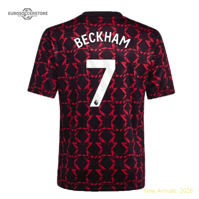 Comfortable Man Utd Kids Beckham Jersey 2024-2025 Breathable