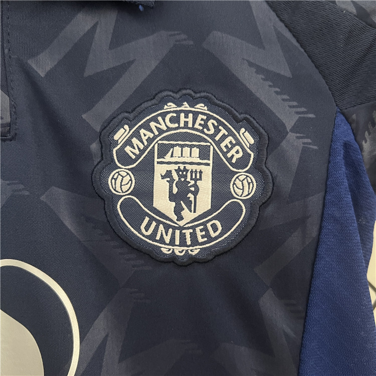 Kids Manchester United 2425 Away Soccer Kit ShirtShorts - Official