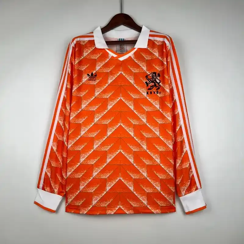 Cheap Holland Long Sleeve Jersey retro kit