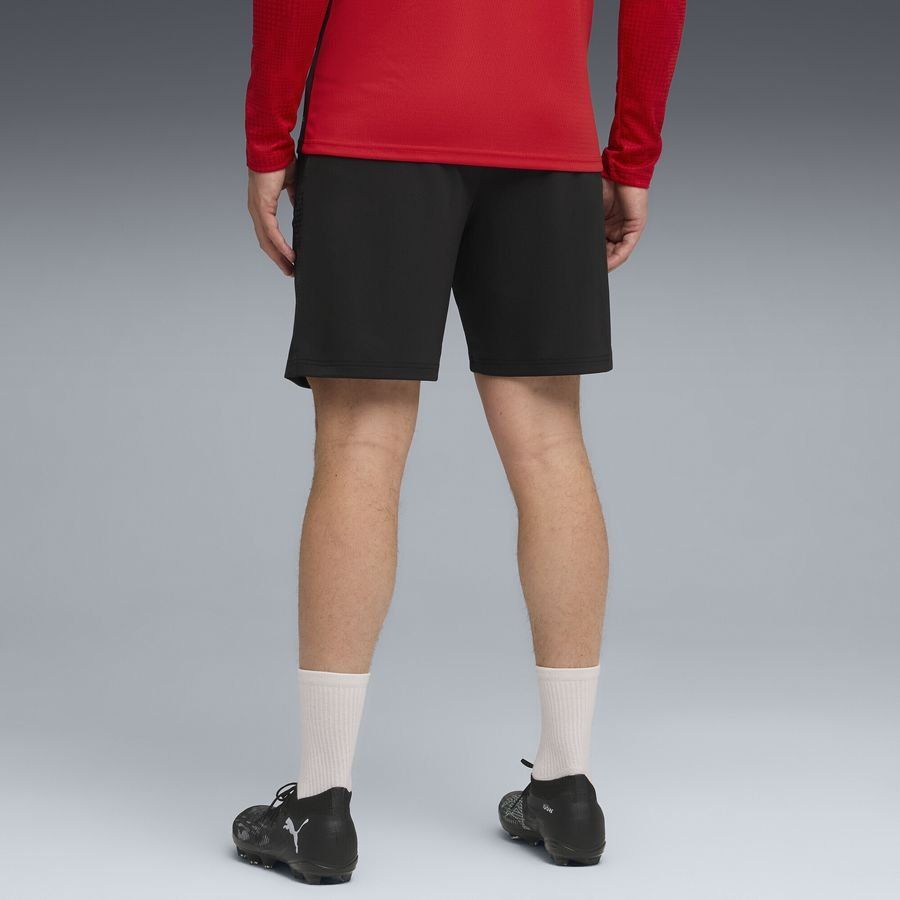 Milan Training Shorts - PUMA Black/For All Time Red