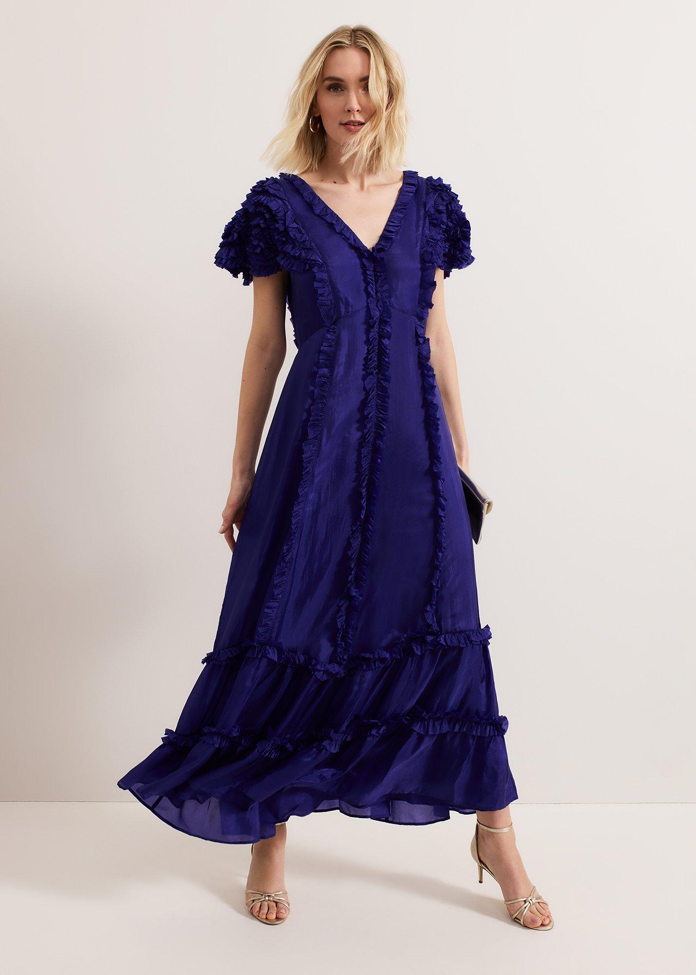 Mary Kate Ruffle Maxi Dress
