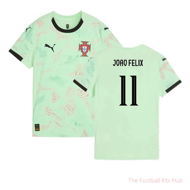 2025-2026 Portugal Womens Team Away Shirt (Ladies) (Joao Felix 11)