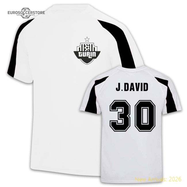 High-quality Jonathan David Bianconeri Sport Training Training Jers