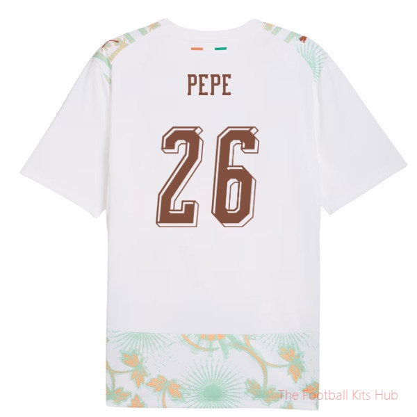 [SD] 2026/27 Ivory Coast Away Shirt (Pepe 26)