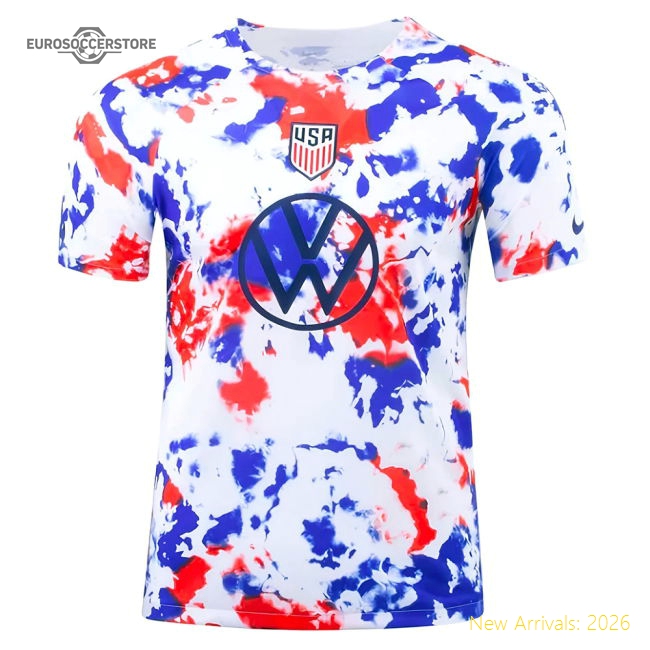 Outstanding 2022-2023 Stars And Stripes Pre Match Football Jersey