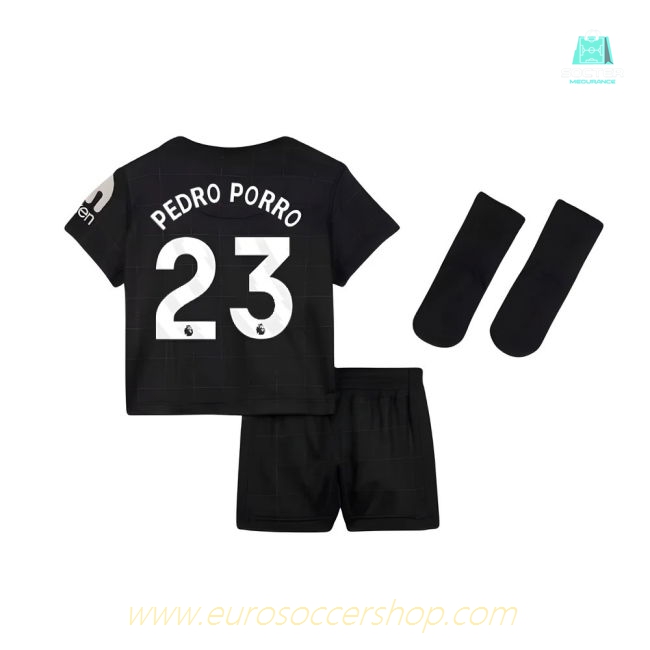 2025-2026 Tottenham Away Baby Kit (Pedro Porro 23)