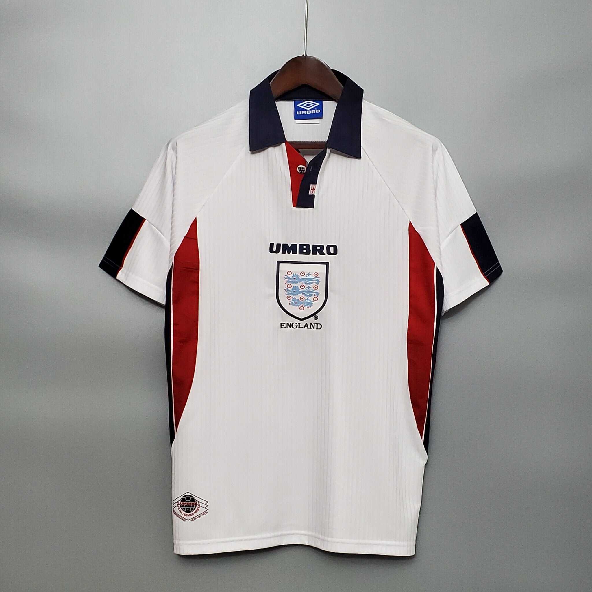 Cheap 1998 England Home retro kit