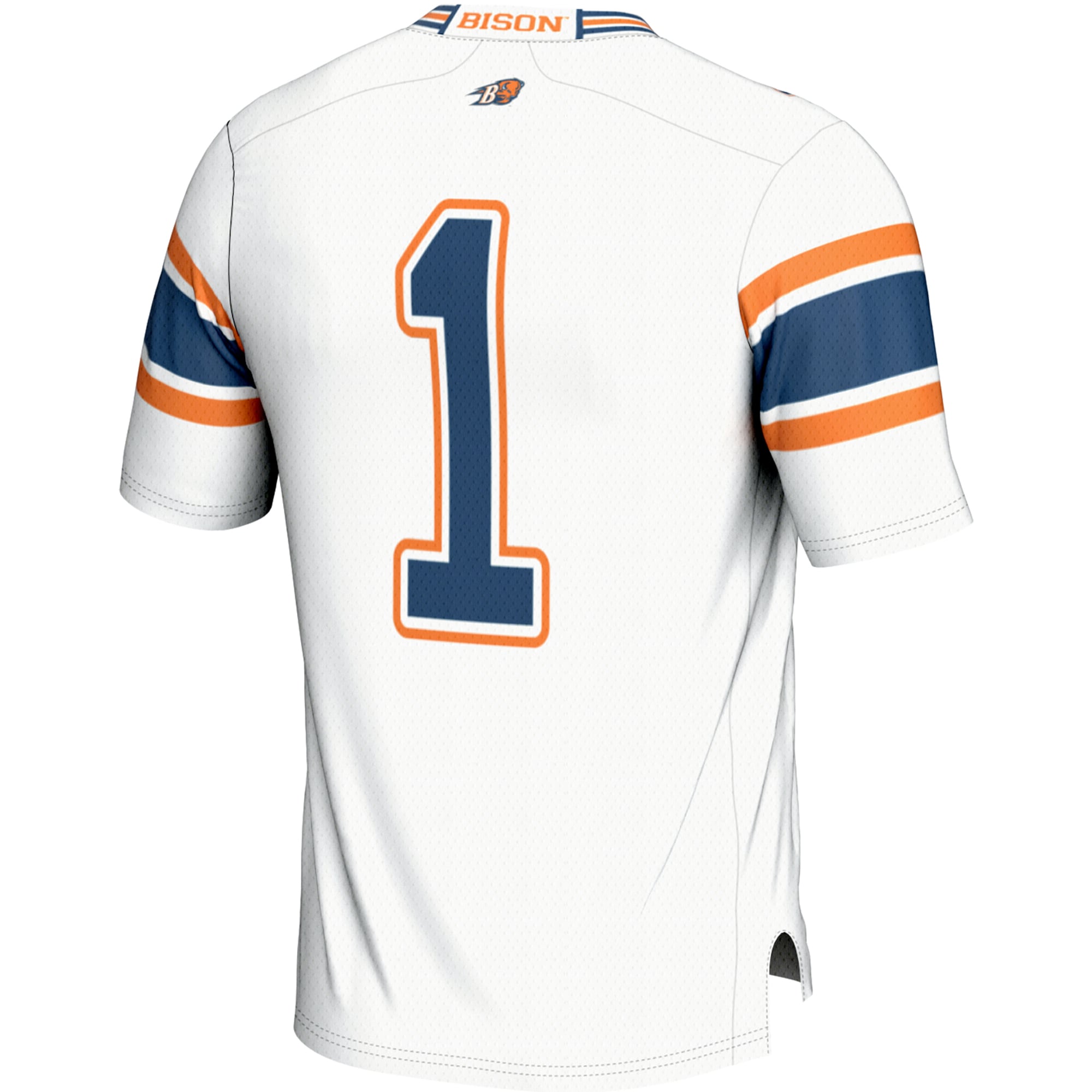 Bucknell Bison #1 Football Jersey - White | Stadium Series 26/27 Season