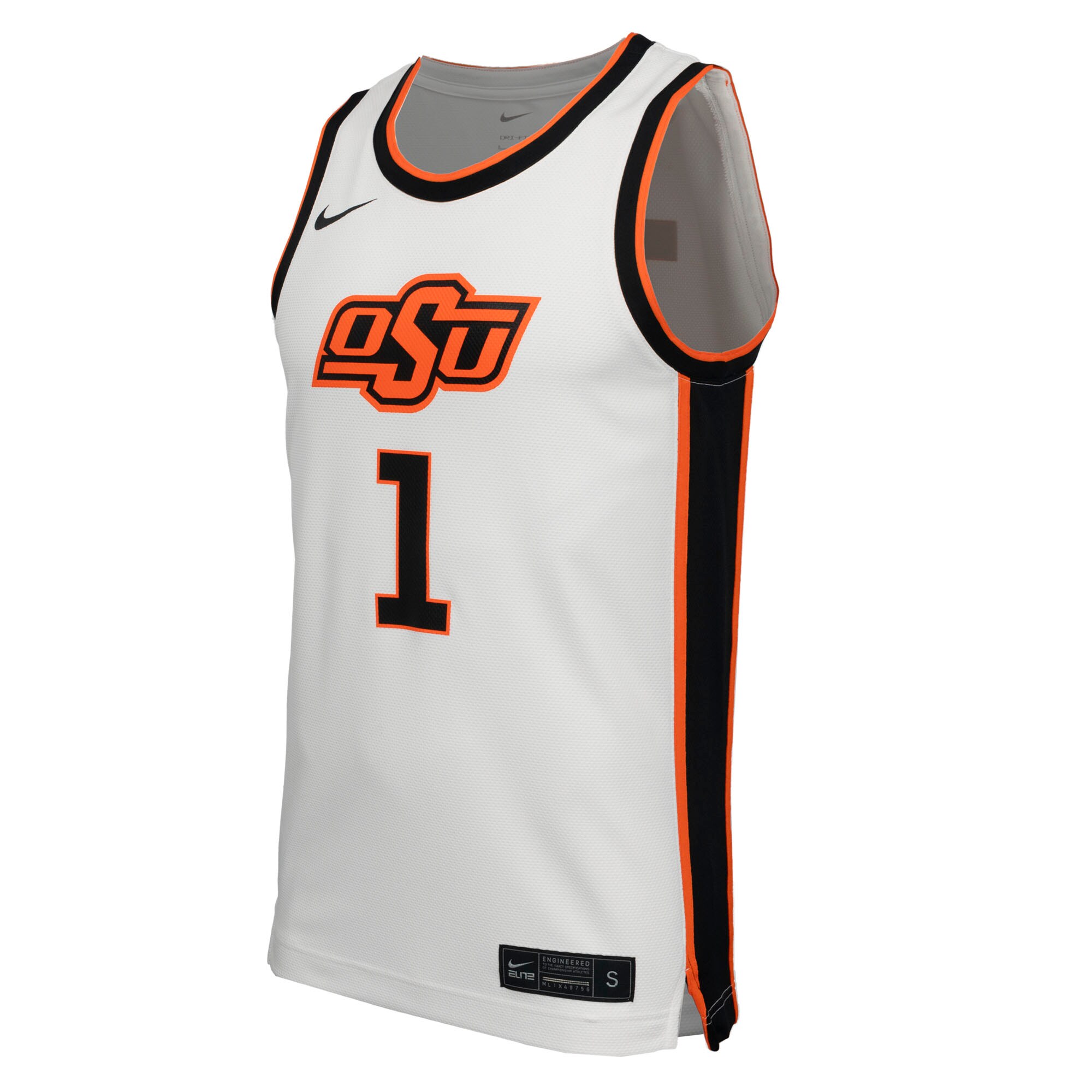 [NJP] Oklahoma State Cowboys Replica Basketball Jersey - White