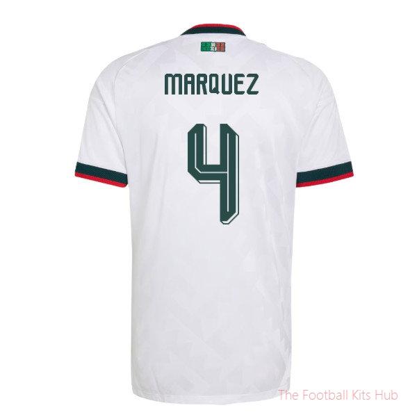 [SJH] 2026/27 Mexico Authentic Away Shirt (Marquez 4)