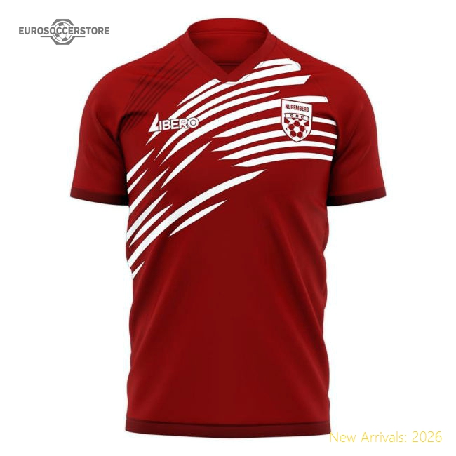 Nurnberg 2025-2026 Home Concept Football Kit (Libero)