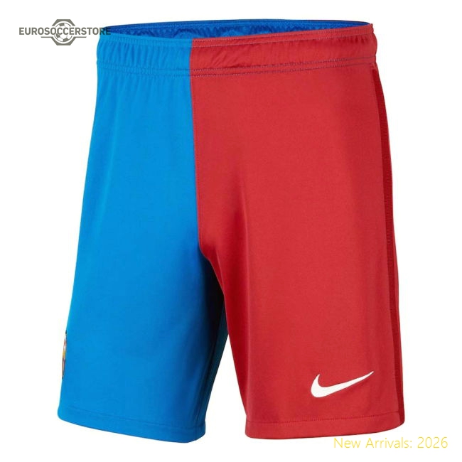 2021-2022 Barcelona Home Shorts (Kids)