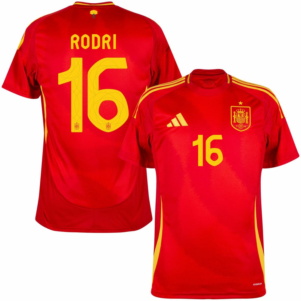 [JGK] Spain Home Jersey 2024 2025 Rodri