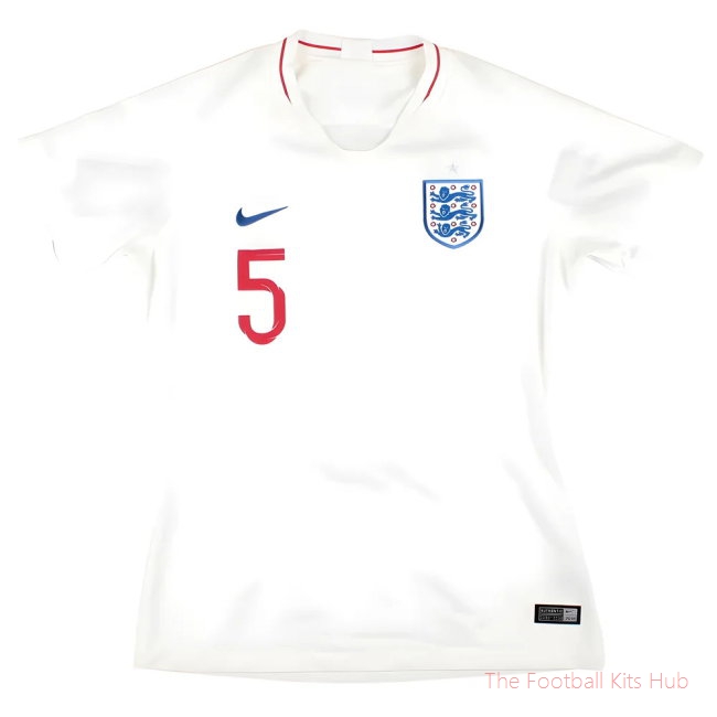 England 2018-19 Home Shirt (Womens M) Stones #5 (Excellent)