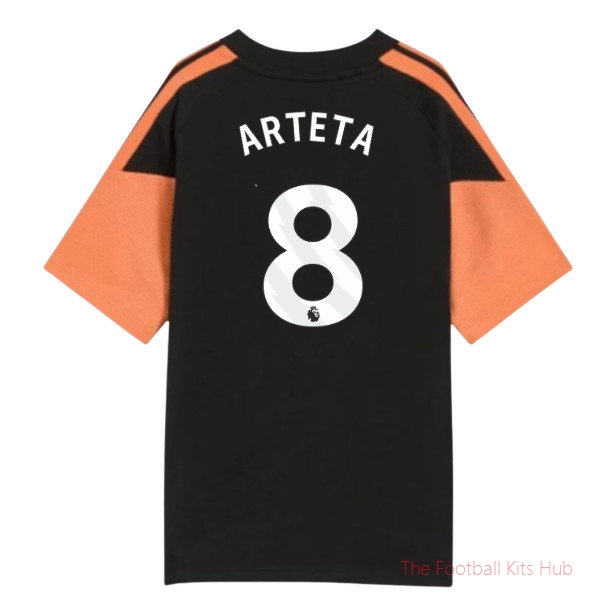 Arsenal Training T-Shirt 2026-2027 Arteta #8 Youth Football Kit
