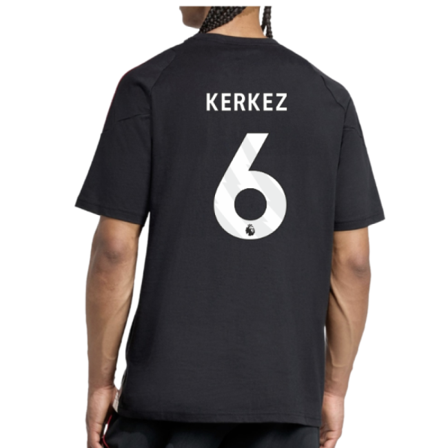 Liverpool Liverpool Training Tee Black Kerkez #6 Authentic Design ...