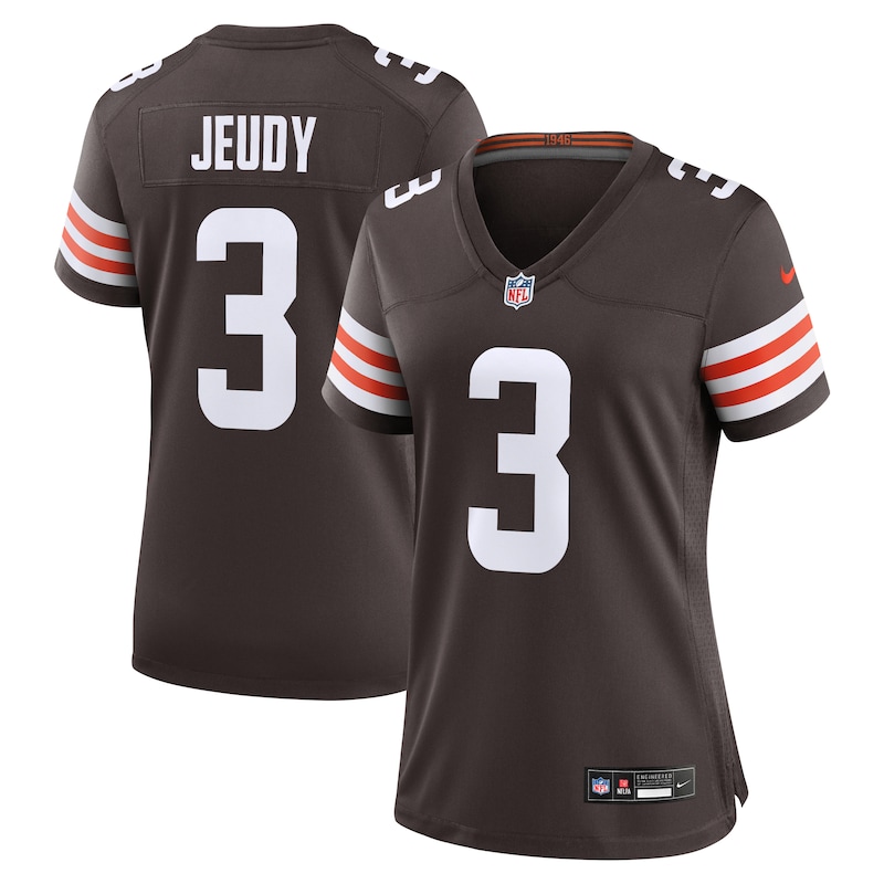 None Jerry Jeudy Cleveland Browns Historic Franchise Fan Apparel