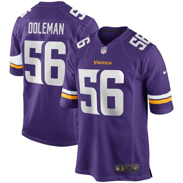 None Game NFL Jersey - Purple | Elite Football Apparel | NFL Football