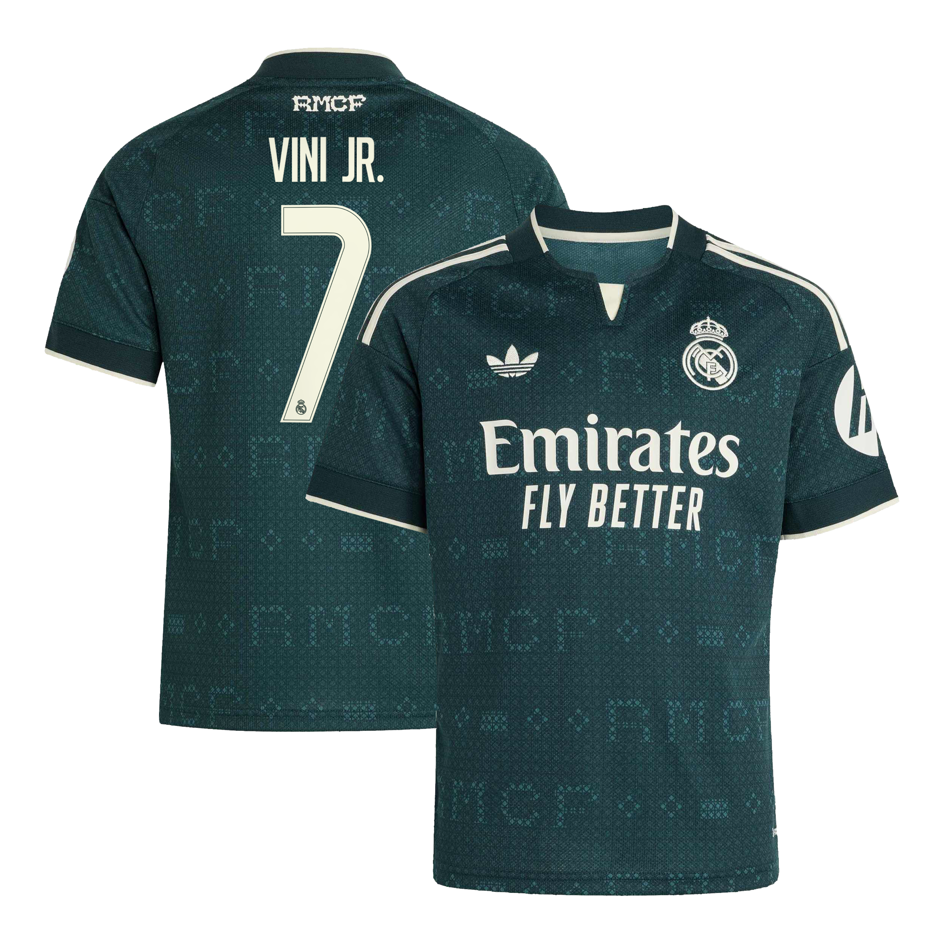 [SJH] Vini Jr. Real Madrid Youth 2026/27 Away Replica Jersey - Green