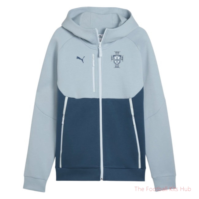 2026-2027 Portugal PumaTECH FZ Hoody (Seaform)