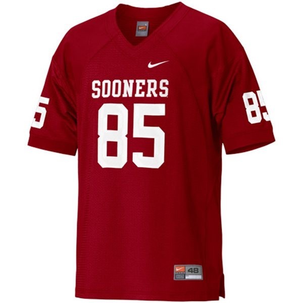 Youth Oklahoma Sooners #85 Ryan Broyles Performance Jersey