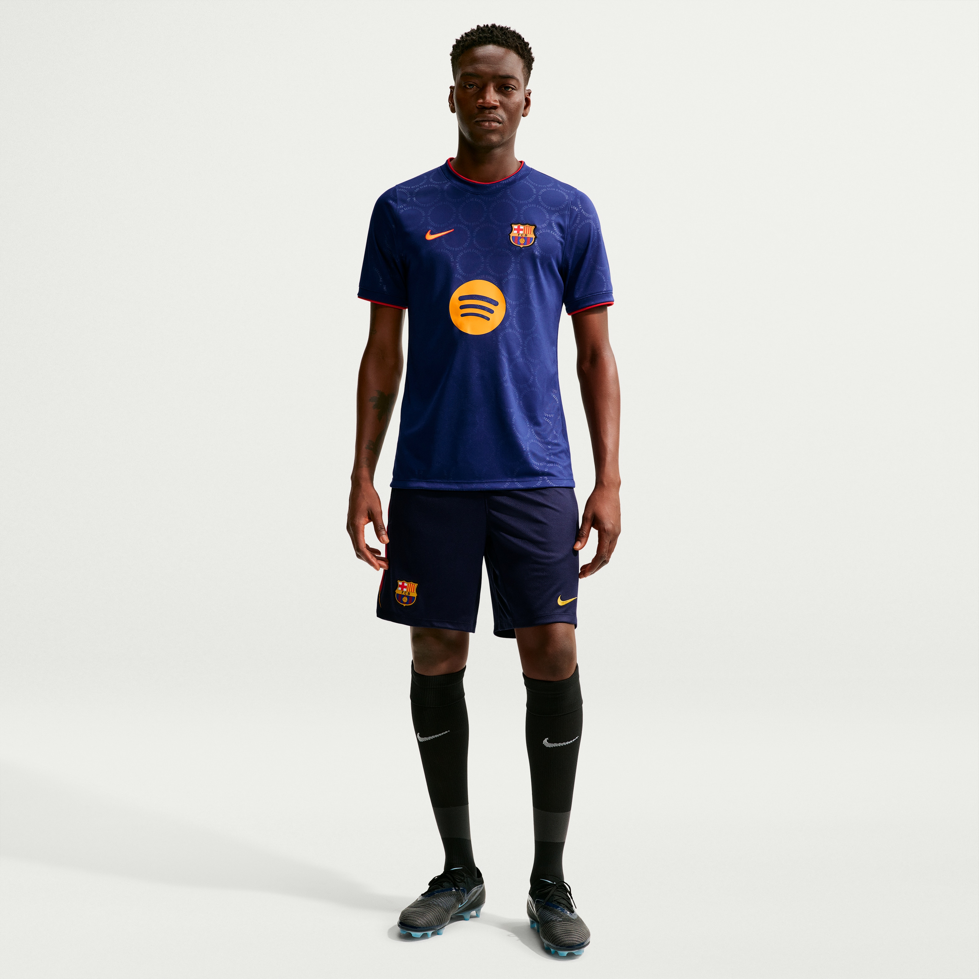 [SJH] Barcelona 2026/27 Third Dri-FIT Pre-Match Jersey Top - Royal
