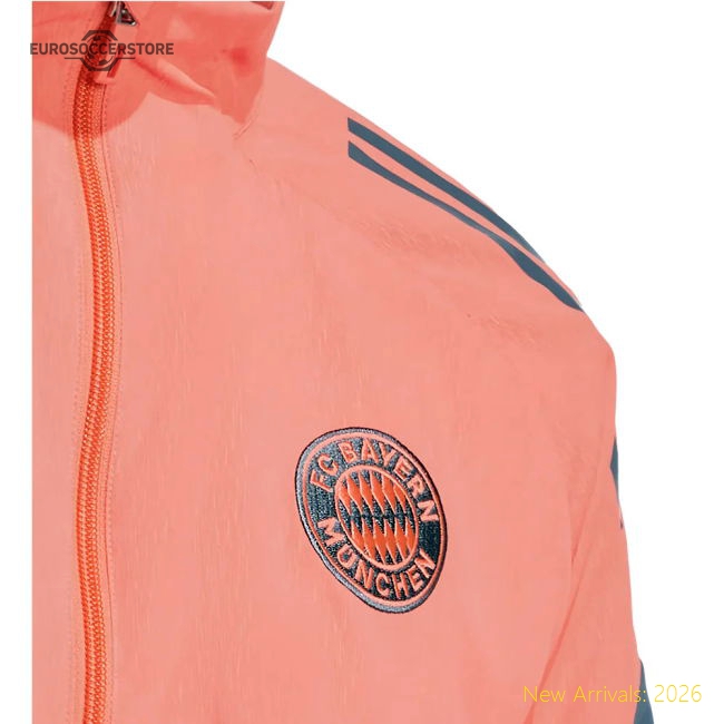2025-2026 Bayern Munich Presentation Jacket (easy Coral)
