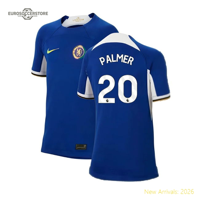 2023-2024 Chelsea Kids Soft Jersey Palmer Dri-fit Moisture-wicking