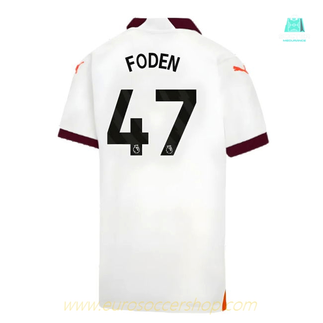 2023-2024 Man City Away Shirt (Kids) (FODEN 47)