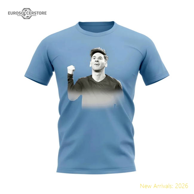 Lionel Messi Legend T-Shirt (Sky)