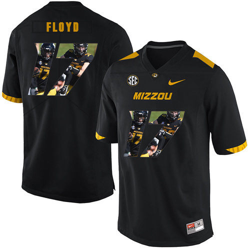 Men's None Black 2024 moisture wicking Richaud Floyd #17 authentic