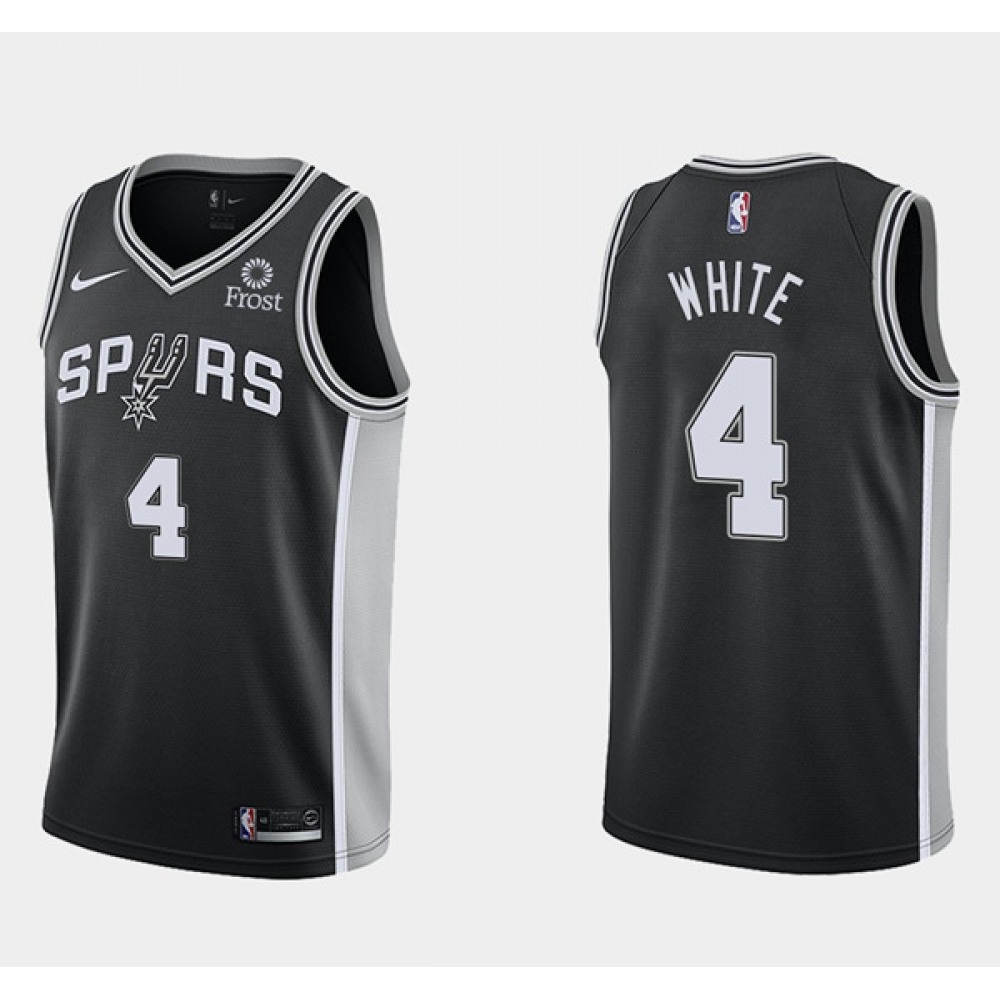 Performance Modern Men's SAS #4 Derrick White Basketball Jersey
