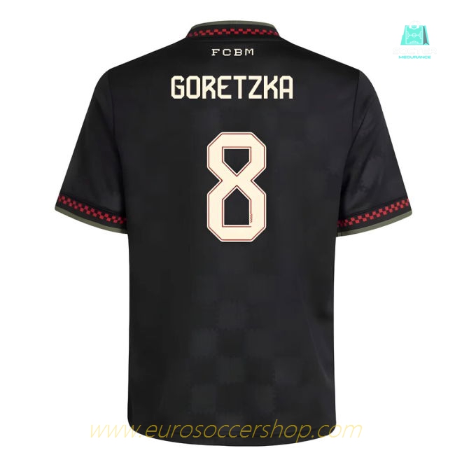 2025-2026 Bayern Munich Third Shirt (Kids) (Goretzka 8)