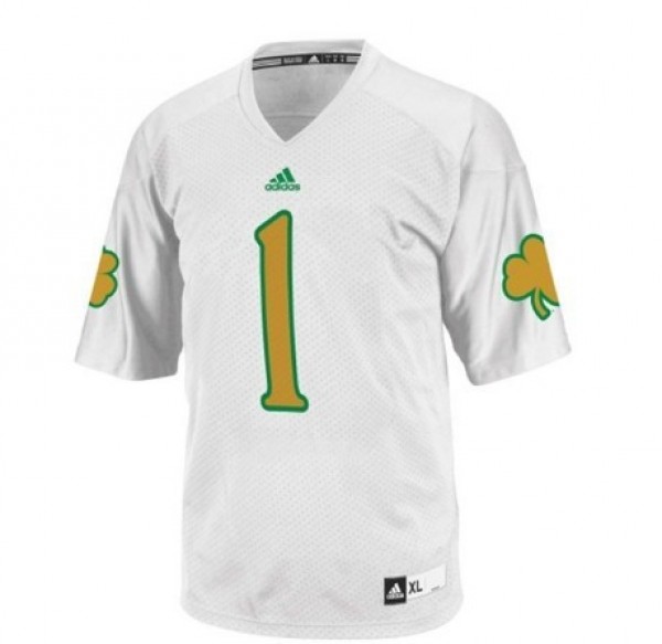 Youth Notre Dame Fighting Irish #1 Louis Nix Notre Dame Stadium Jersey