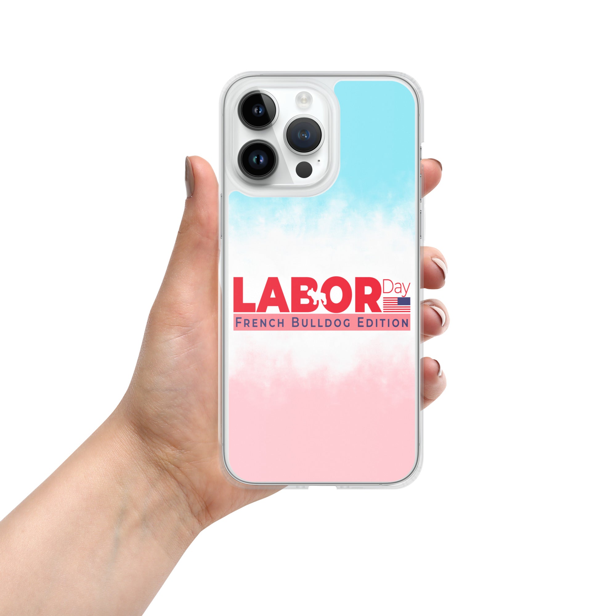 Trendy Frenchie Edition - Clear Case For Iphone® for Pet Enthusiasts