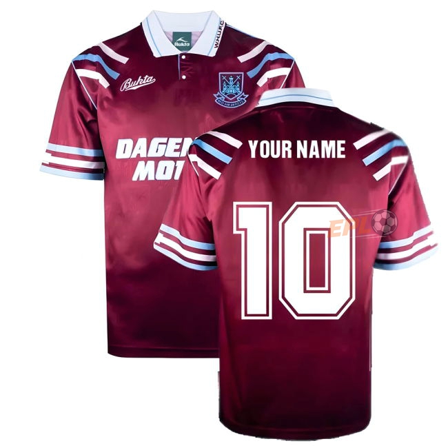 West Ham 1992 affordable Third Soccer Jersey | premium quality