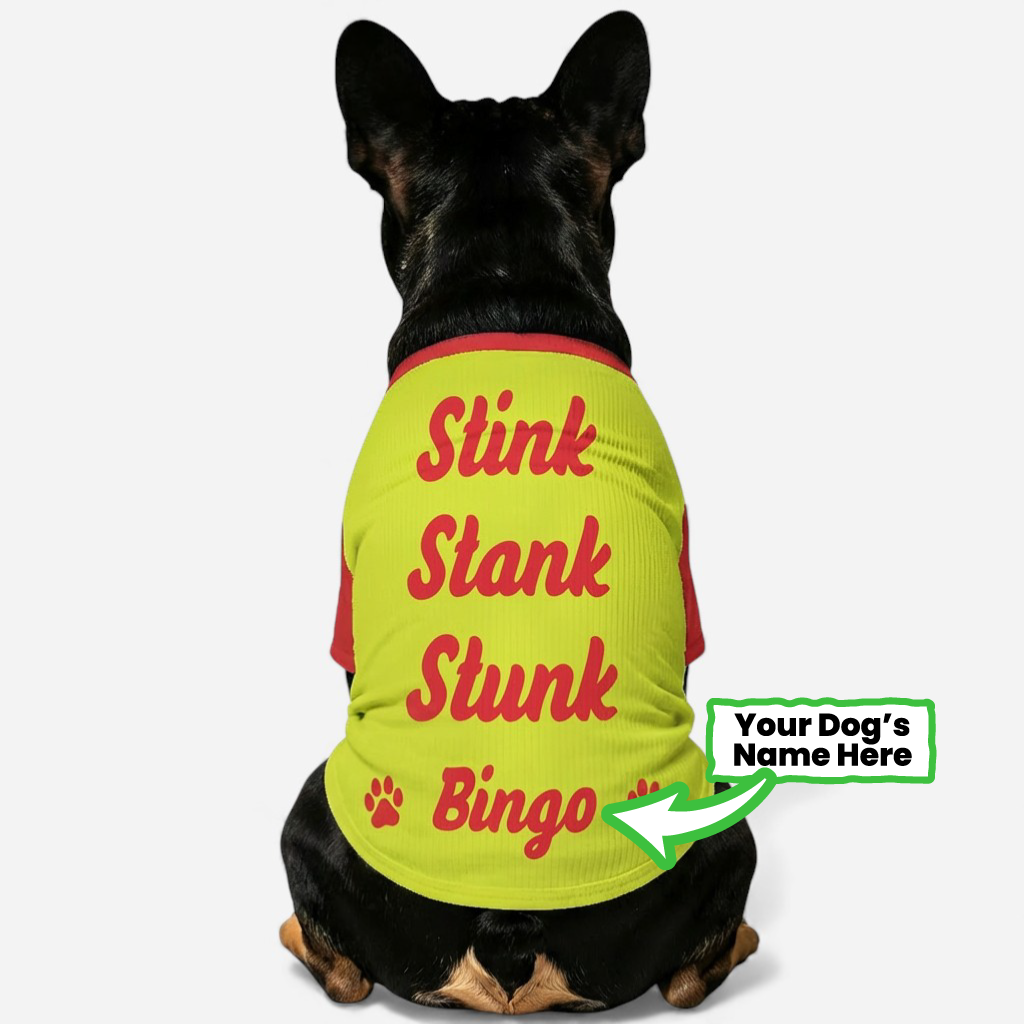 French Bulldog Inky Personalized Wool Sweater For Frenchies Warm Dog Outfit