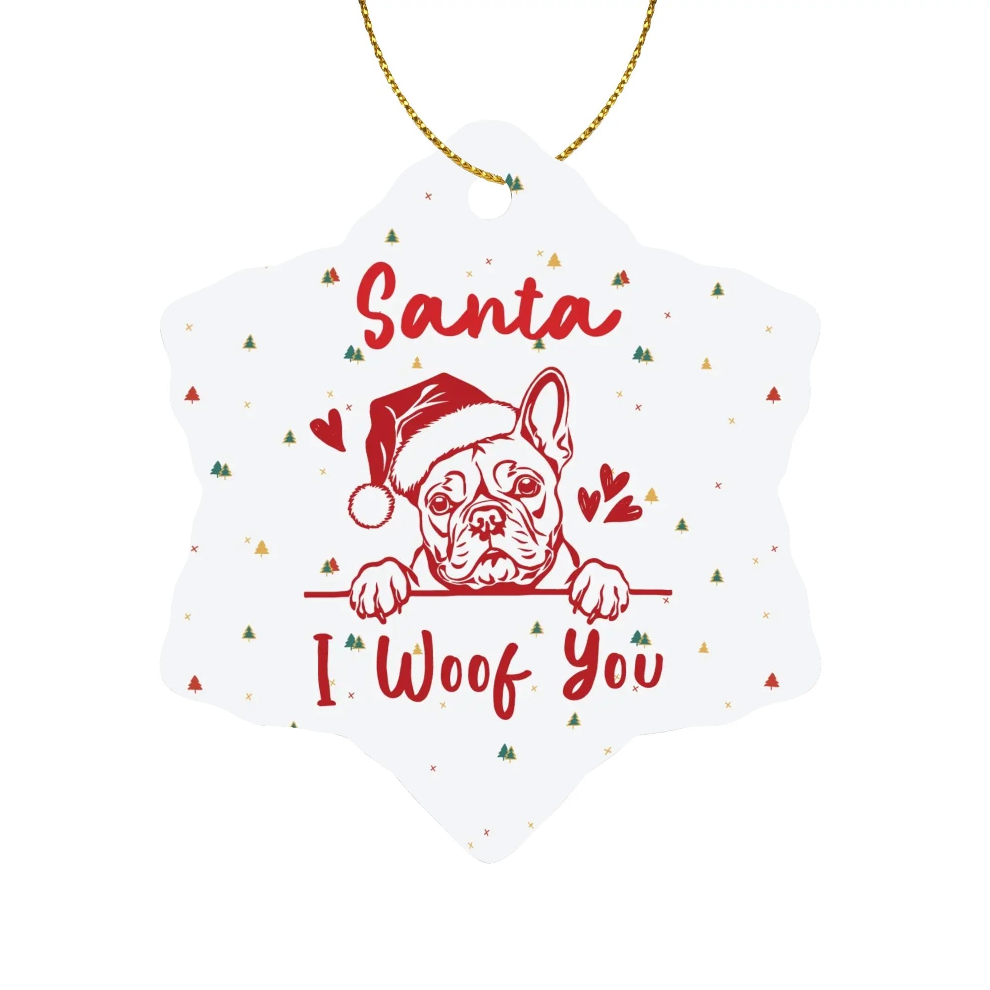 French Bulldog Lover Mabel Christmas Ornaments Lovely Home Decor