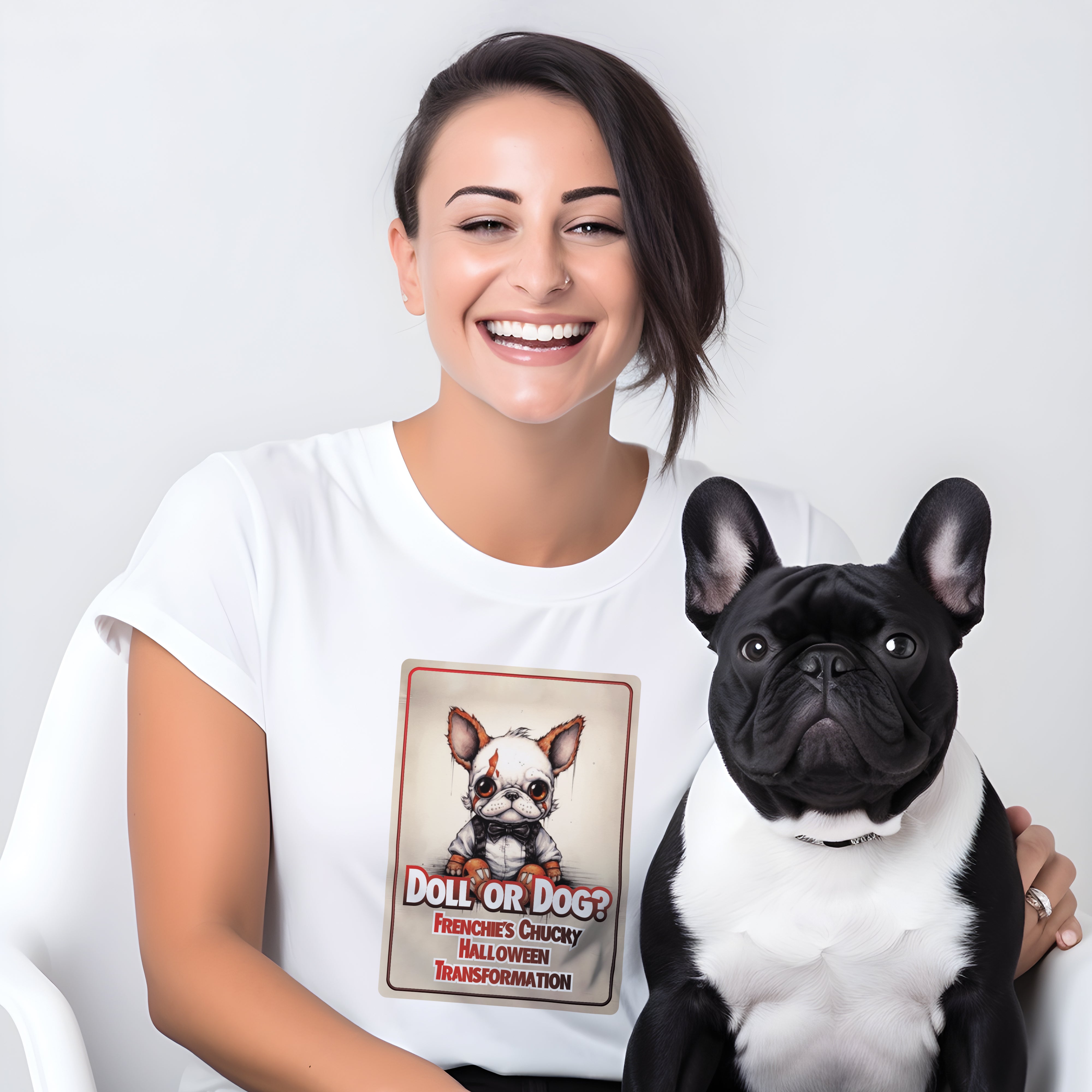 Frenchie X Chucky - Stylish Unisex T-shirt For Frenchie Fans