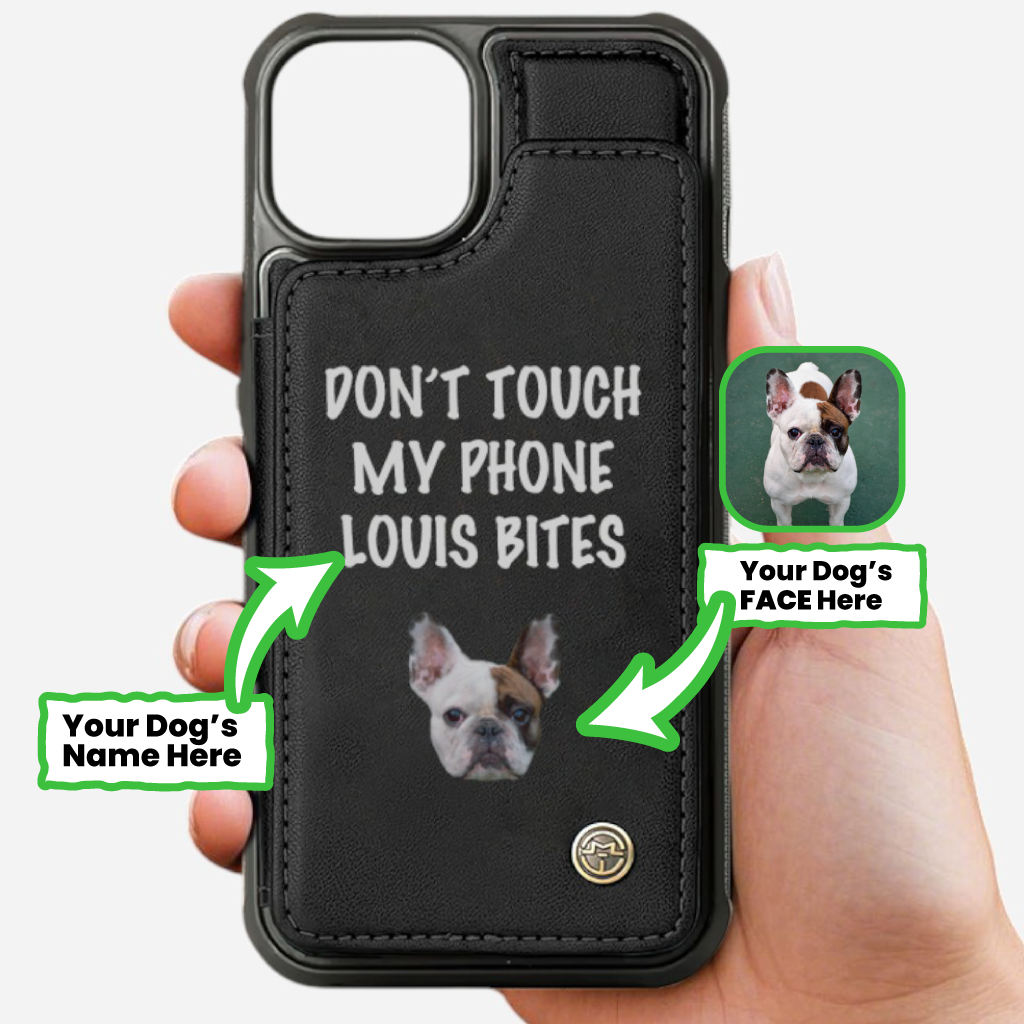 Comfortable Dot - Personalized Leather Wallet Case For For Iphone & S...