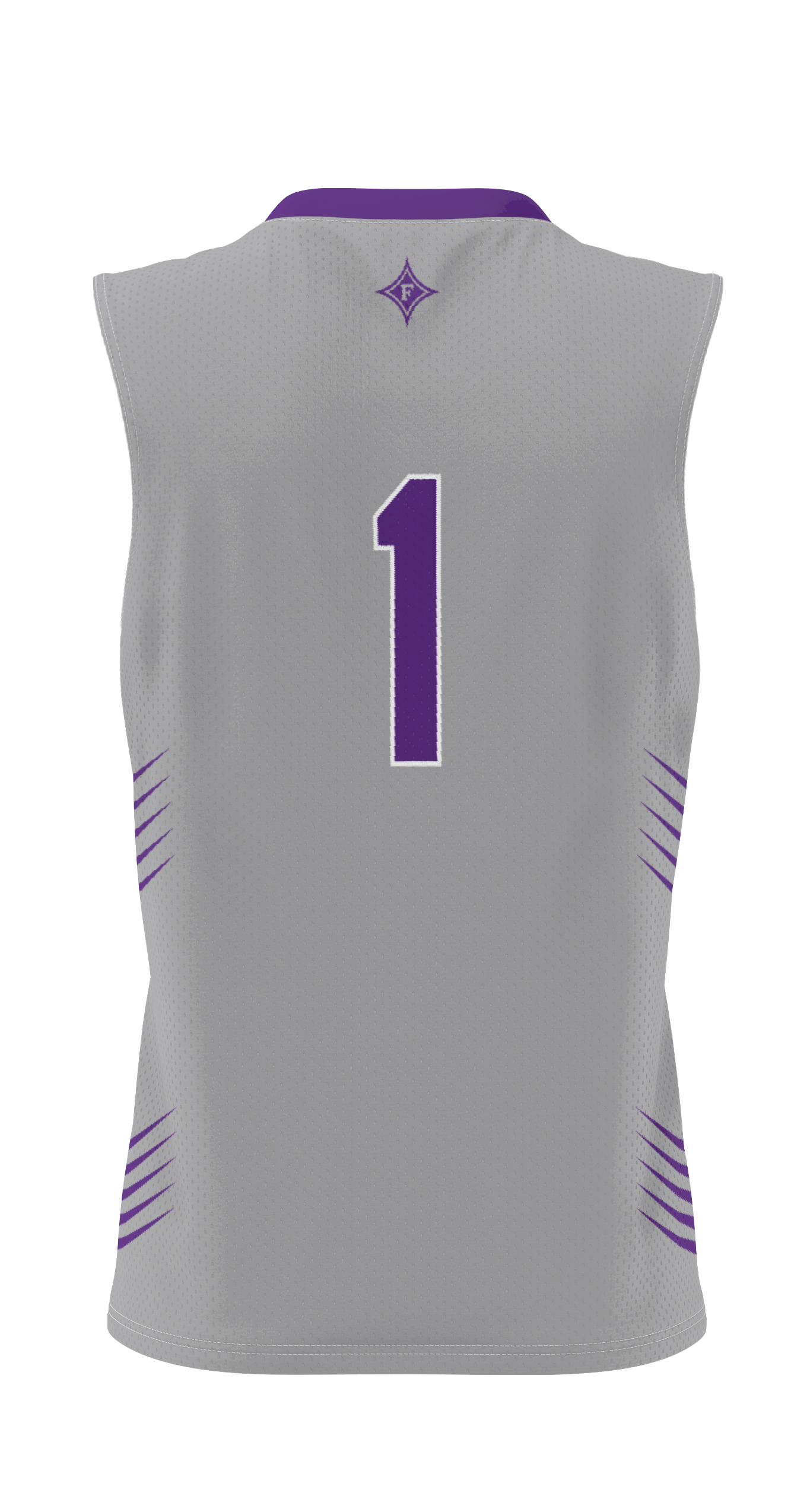 [NJP] Furman Paladins GameDay Greats Lightweight Basketball Jersey - Gray