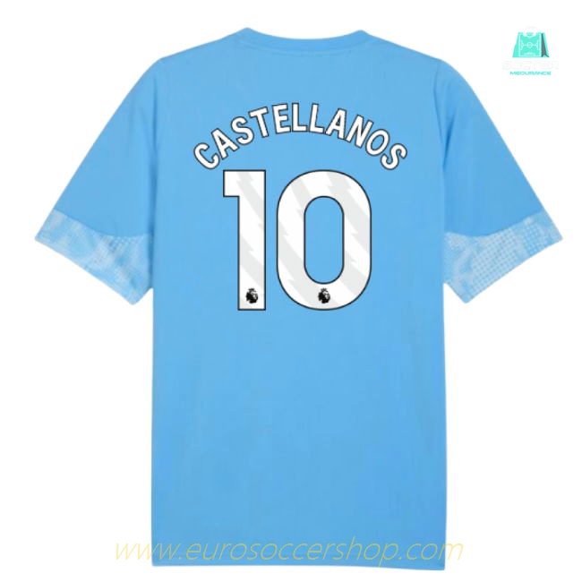 2025-2026 Man City Training Jersey (Light Blue) (Castellanos 10)