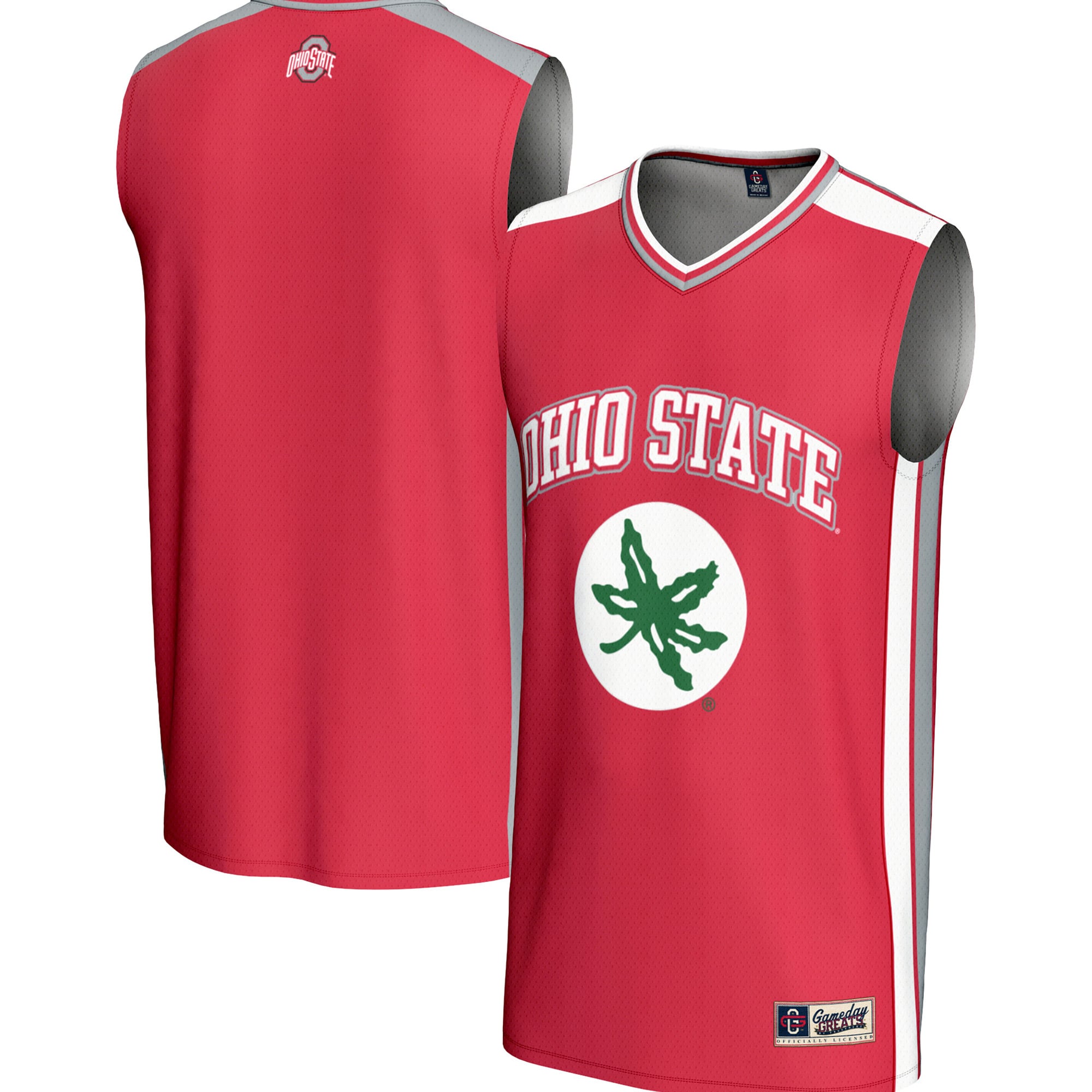 Ohio State Buckeyes GameDay Greats Youth Spirit Basketball Jersey - Scarlet